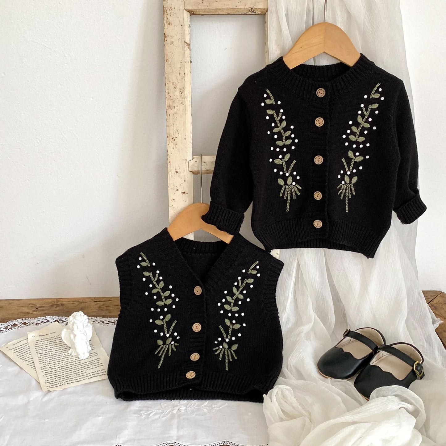 Karla Embroidered Vest