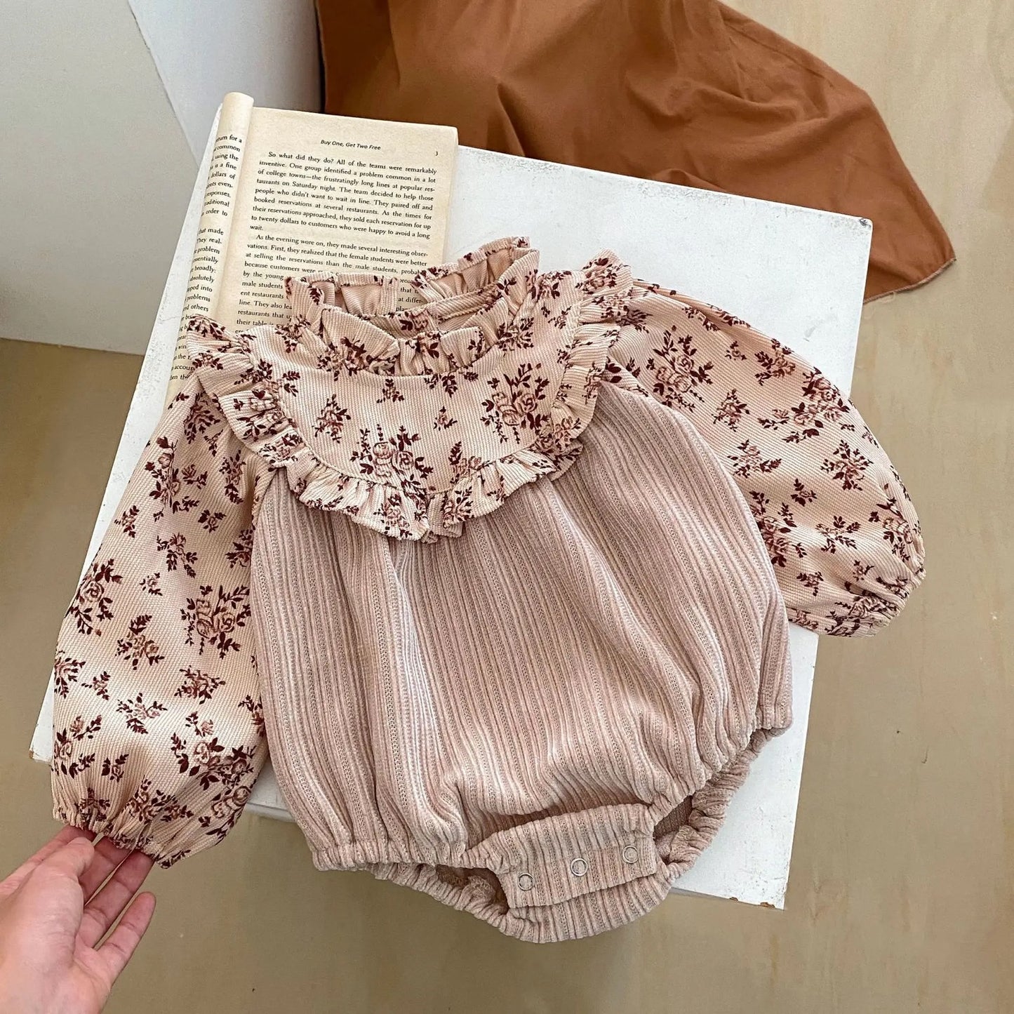 Dani Flower Print Romper